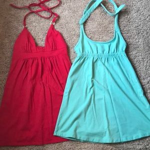 Red summer dress from Victoria’s Secret